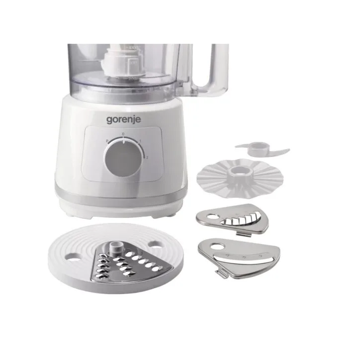 Gorenje Kitchen Blender Food Processor - SB801W - Kitchen Blender Food Processor 800W with 5 attachments White Inox — image 3