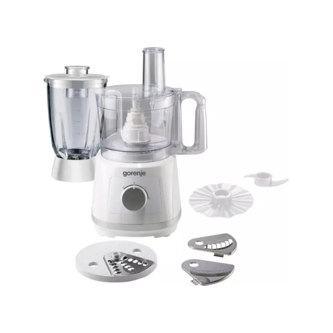 Gorenje Kitchen Blender Food Processor - SB801W - Kitchen Blender Food Processor 800W with 5 attachments White Inox — image 1