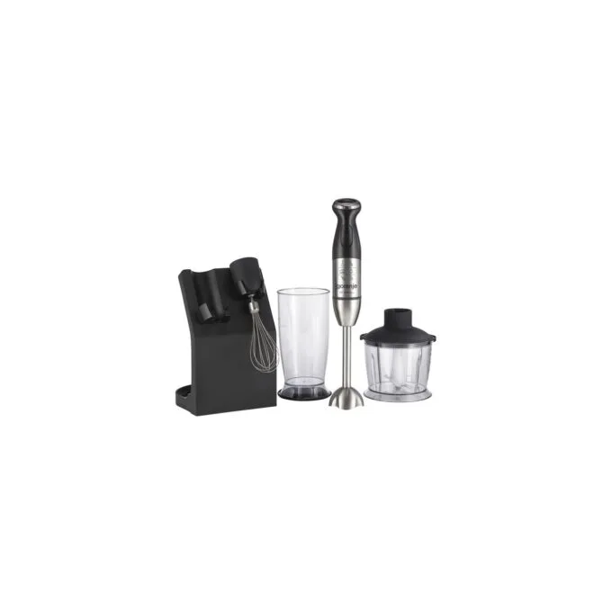 Gorenje Kitchen Blender Hand Mixer & Chopper - HBC807QB - 800W + Stand Black — image 1