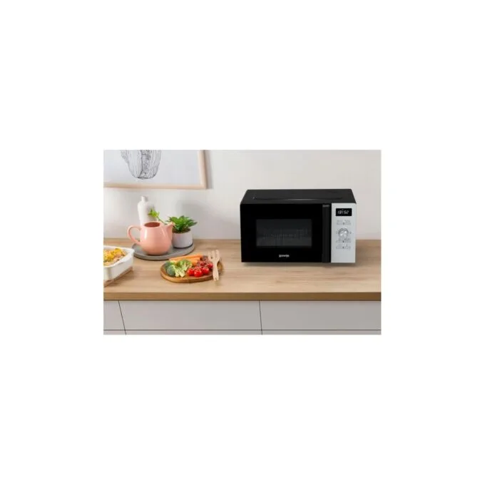 Gorenje Kitchen Microwave Oven - MO20A4XH - 800W + Grill 1000W 20L 11 Programs Digital Screen Stainless Steel — image 4