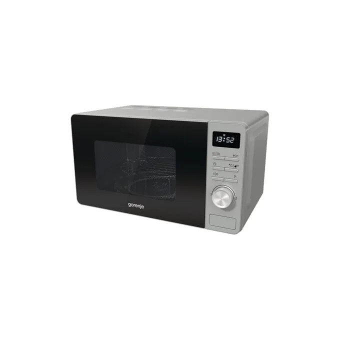 Gorenje Kitchen Microwave Oven - MO23A4X - 800W + Grill 1000W 23L 11 Programs Digital Screen Stainless Steel — image 1