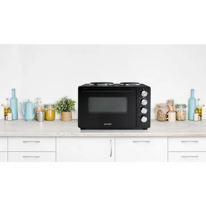 Gorenje Kitchen Oven - OM30GBX - 1000W 30L with Hot Plates — image 1