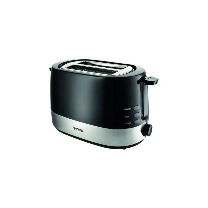 Gorenje Kitchen Toaster - T850BK - 850W 2 Slots 7 Heating Levels Black — image 1
