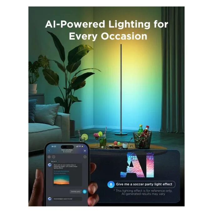 Govee Floor Lamp Lite Smart RGBICW Corner Lamp - Floor Lamp, Matter — image 5