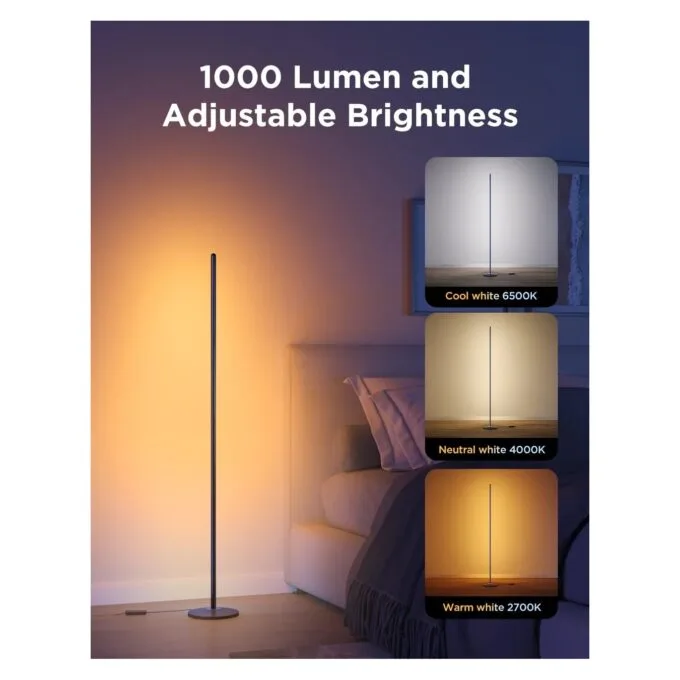 Govee Floor Lamp Lite Smart RGBICW Corner Lamp - Floor Lamp, Matter — image 6