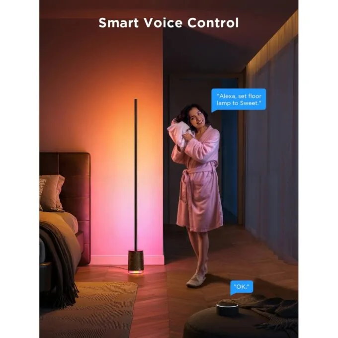 Govee Floor Lamp Pro Smart RGBICWW - H6079 - with Built-in Bluetooth Speaker — image 5