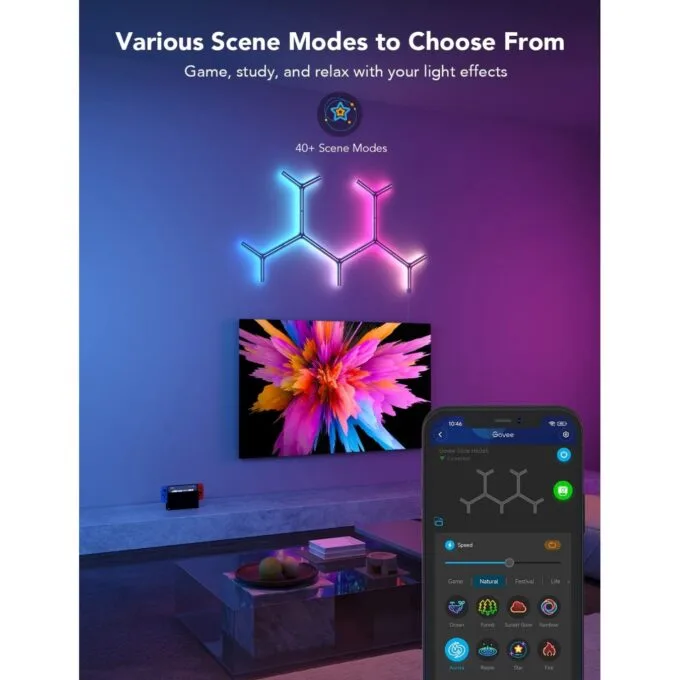 Govee Gaming Light Panel - H6065 - Y Shape — image 9