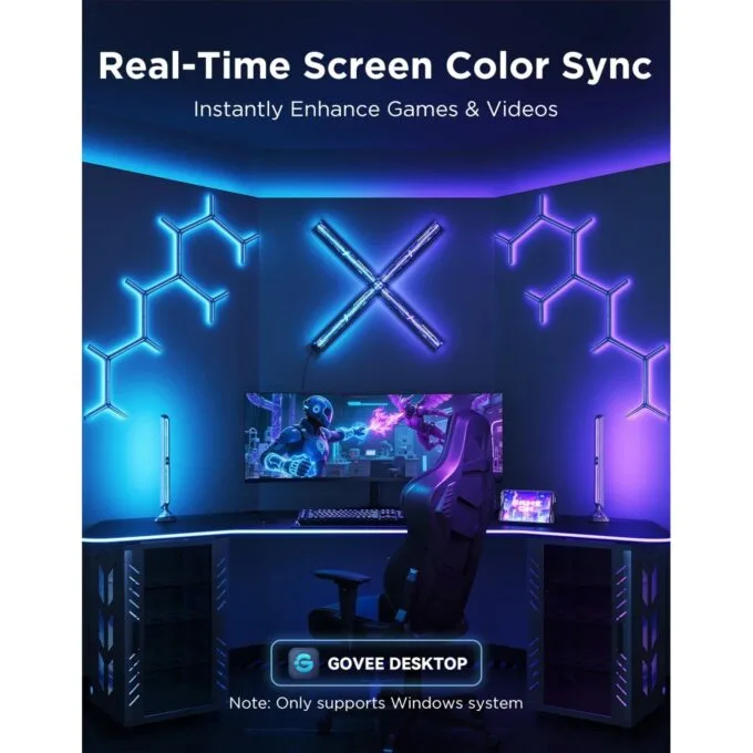 Govee Gaming Monitor Light Bars - H8048 - Pro Smart RGBIC — image 2
