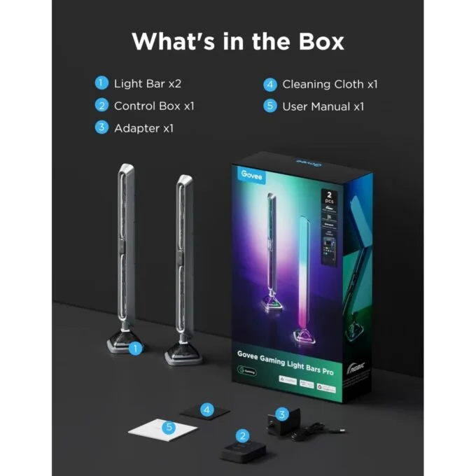 Govee Gaming Monitor Light Bars - H8048 - Pro Smart RGBIC — image 9