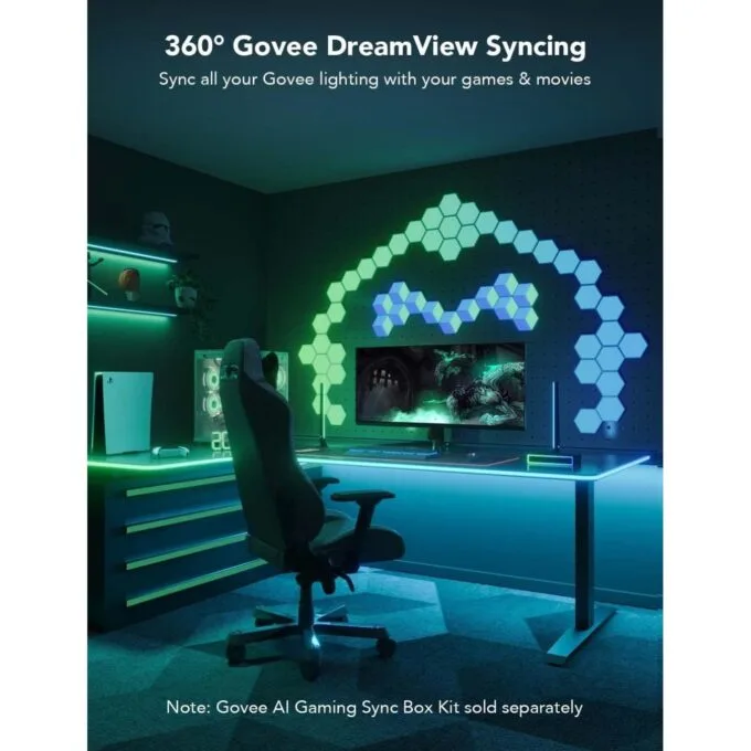 Govee Gaming Neon Table Light - H61C3 - 3m — image 12