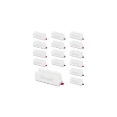 Govee Gaming Wall Neon Rope Light - H10D1 - White, 2 Bracket, 20pcs