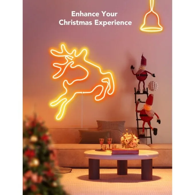 Govee Gaming Wall Neon Rope Light - H61D3 - Govee Gaming Wall Neon Rope Light 2 3m — image 8