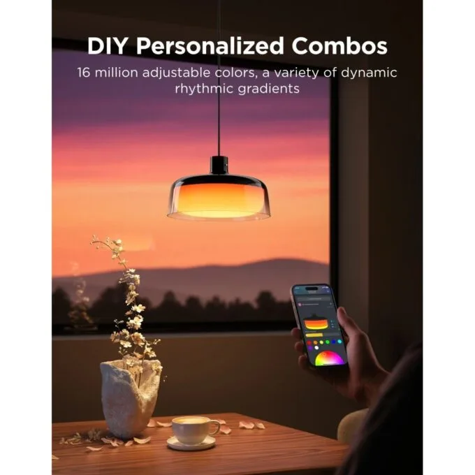 Govee Lamp Ceiling Smart LED Pendant Light - H60C13F1 - RGBICWW + RGBICWW — image 6