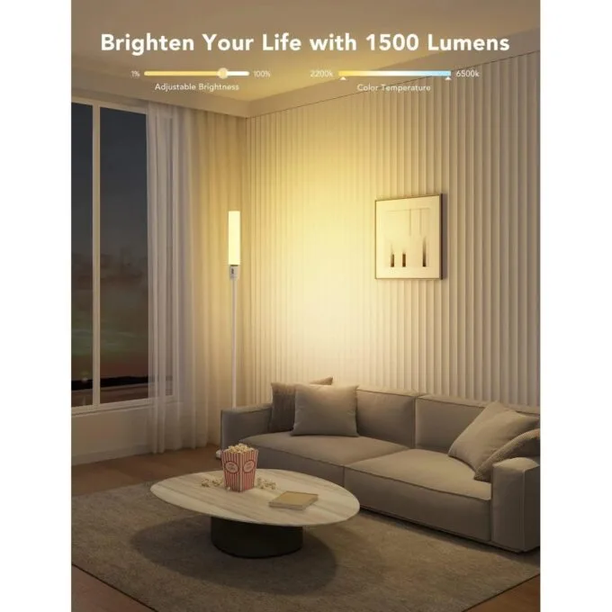 Govee Lamp Floor Smart RGBICWW - H6078 - Cylinder Floor Lamp — image 4