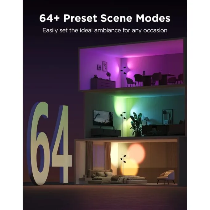 Govee Lamp Floor Smart RGBICWW (Tree Floor Lamp) - RGBICWW Tree Floor Lamp — image 5