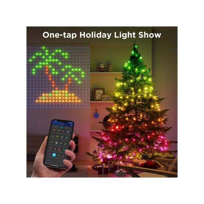 Govee LED Light Curtain Lights - WiFi & BT RGBIC 1.5x1.5m IP65 — image 11