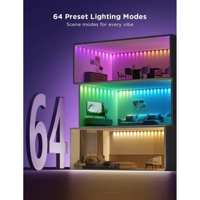 Govee LED Light String Downlights - RGBIC 3m — image 4