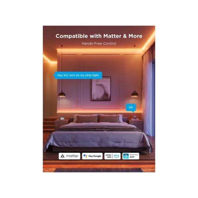 Govee LED Light Strip COB - H61E5 - COB, 3m Neon Coating Smart WiFi & BT — image 4