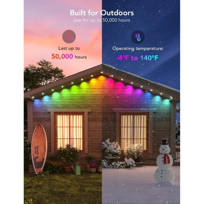 Govee Outdoor Permanent Lights - H705A - 30m — image 5