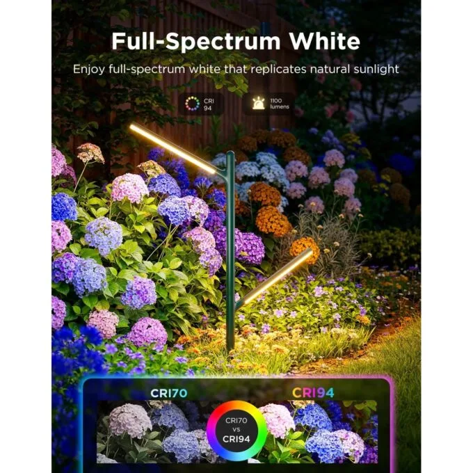 Govee Outdoor Smart Garden Light - H7086341 - RGBICWW — image 2