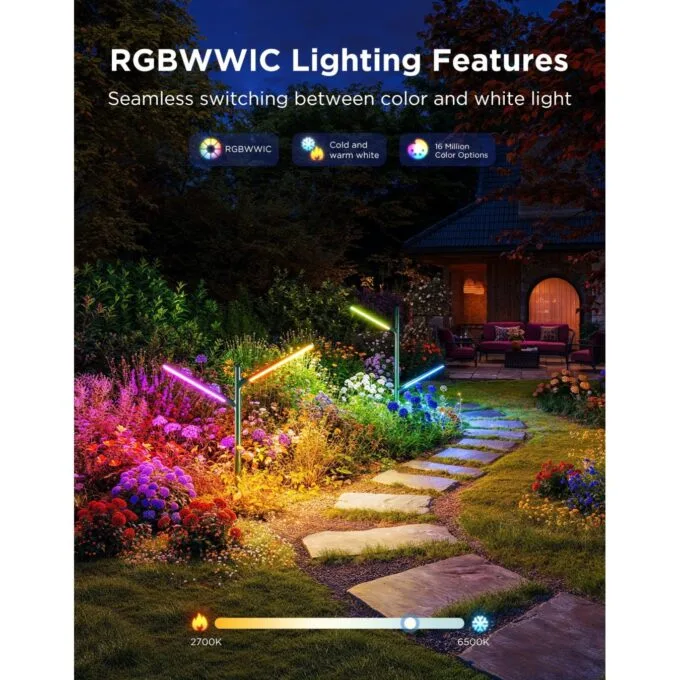 Govee Outdoor Smart Garden Light - H7086341 - RGBICWW — image 5