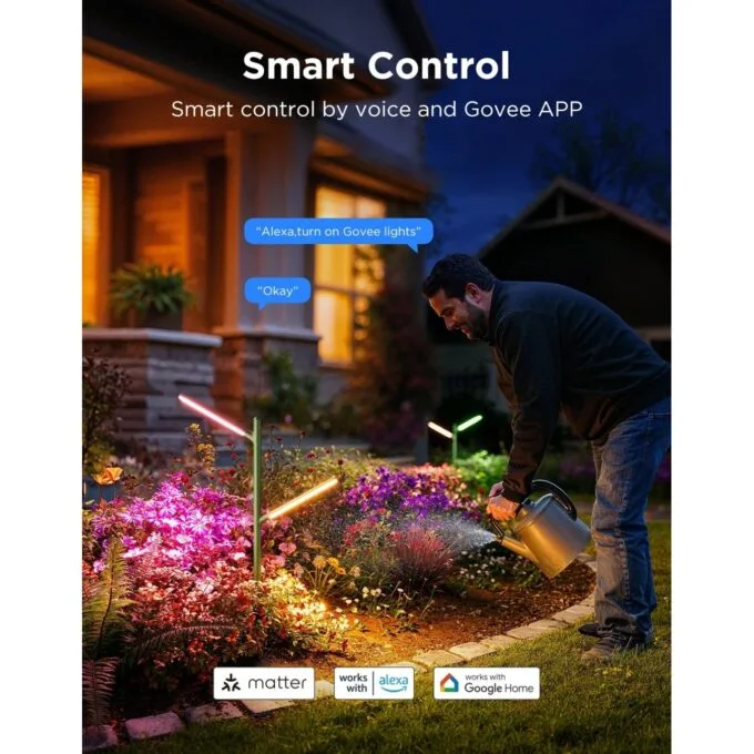 Govee Outdoor Smart Garden Light - H7086341 - RGBICWW — image 9