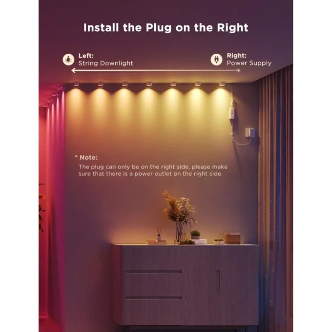 Govee RGBIC String Downlights - H608A - RGBIC String Downlights 5m — image 6