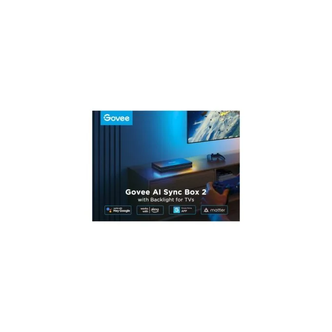 Govee TV AI Sync Box - H8604 - with Strip Light, for 55-65', Max 8K 240HZ — image 3