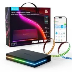 Govee TV AI Sync Box - H8604 - with Strip Light, for 55-65', Max 8K 240HZ