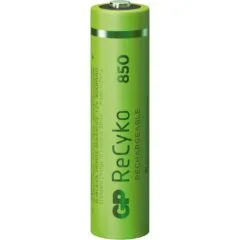 GP ReCyko+ Rechargeable Batteries - AAA 850mah 4pcs