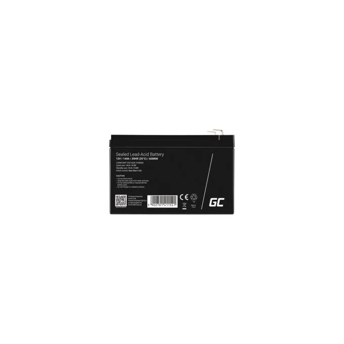 Green Cell AGM08 12V 14Ah VRLA Sealed Lead-Acid Replacement Battery — image 2