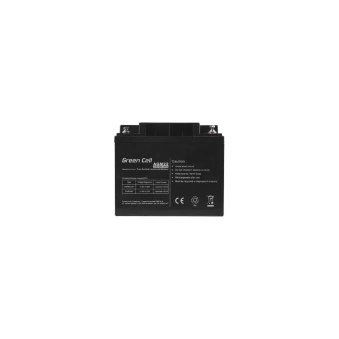Green Cell AGM22 12V 40Ah VRLA AGM Replacement Battery — image 5