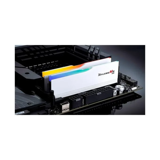 G.Skill DIMM 32 GB DDR5-6400 (2x16 GB) Dual-Kit - F5-6400J3239G16GX2-RM5RW - Ripjaws M5 RGB, 288-pin DIMM, 1.4 V, XMP 3.0 — image 2