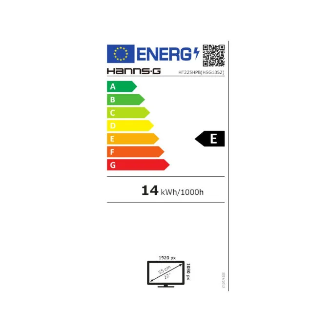 Hannspree 54.6cm (21.5') HT225HPB 16:9 M-Touch HDMI+DP blac — image 11