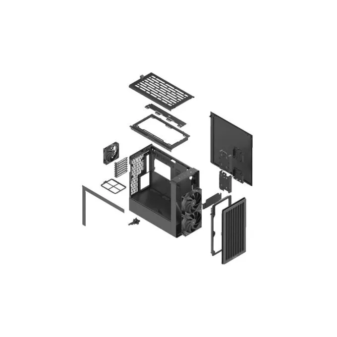HAVN BF 360 Flow Black with 180mm fans - Premium ATX Mid-Tower — image 8