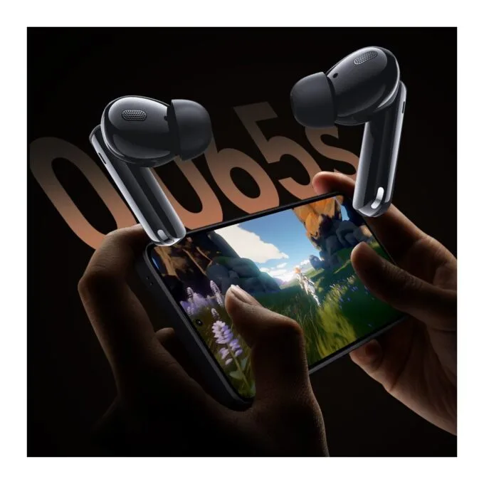 Haylou ANC Blue-Black Bluetooth TWS In-Ear Gaming Earbuds 45db 3mic Active Noise Cancel 35h BT5.3 - W1 - ANC BT5.3 — image 5