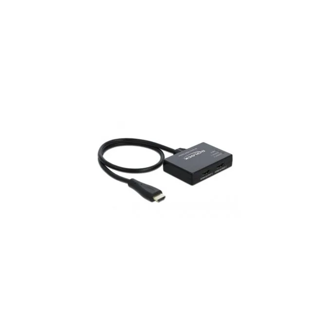 HDMI Splitter 1 x HDMI in to 2 x HDMI out 4K 60 Hz — image 1