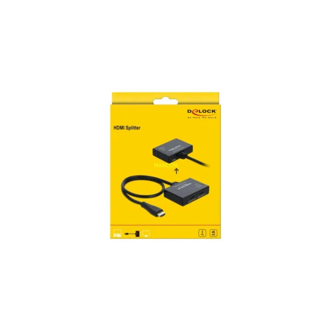 HDMI Splitter 1 x HDMI in to 2 x HDMI out 4K 60 Hz — image 6