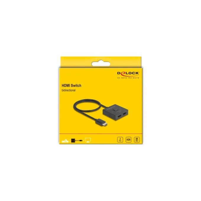HDMI Switch 2 to 1 bidirektional 8K — image 4