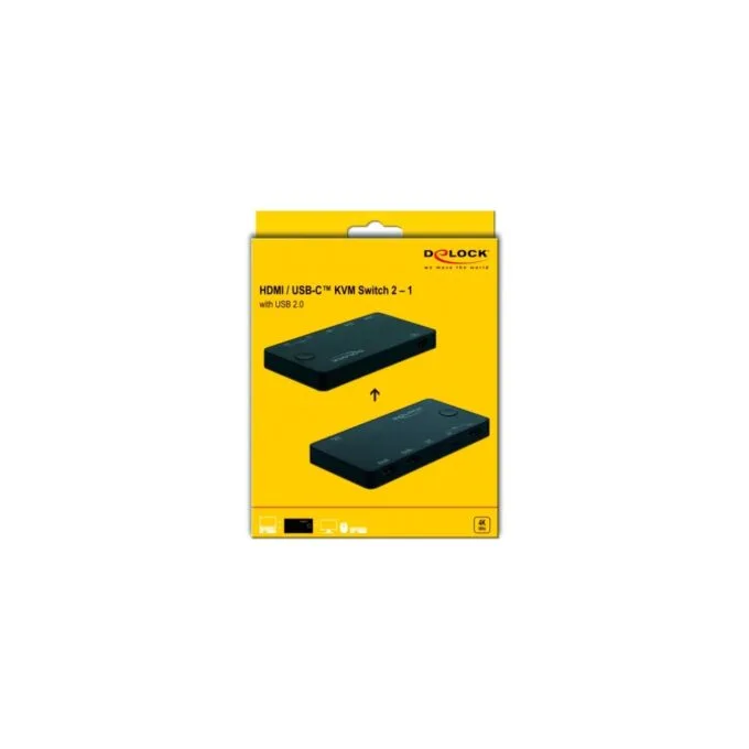 HDMI USB-C KVM Switch - 4K 60 Hz with USB 2.0 — image 3