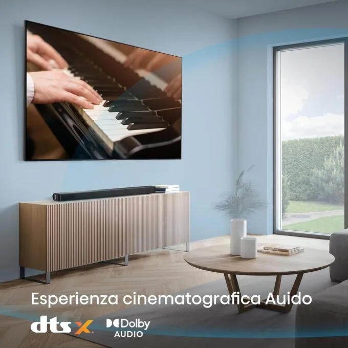 Hisense Soundbar - HS205G - Dolby-DTS Virtual X Soundbar 120W BT-USB-HDMI — image 4