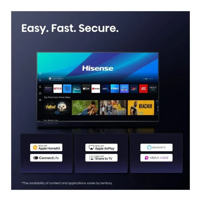 Hisense TV - 100E7Q PRO - 100'' 4K Smart QLED 120hz TV — image 12