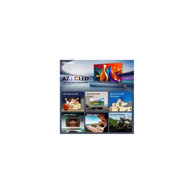 Hisense TV - 50A7NQ - 50'' 4K Smart QLED TV — image 5