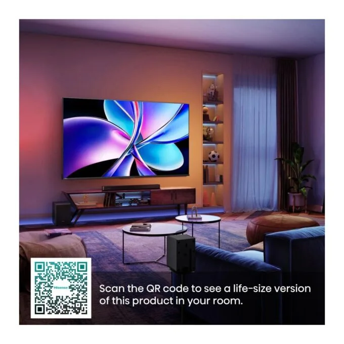 Hisense TV - 55E7Q PRO - 55'' 4K Smart QLED TV 144 Hz — image 7
