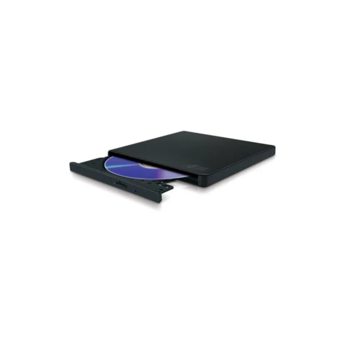 HLDS GP57EB40 Slim External DVD Writer - Black, USB 2.0, 8x Write, M-DISC — image 3
