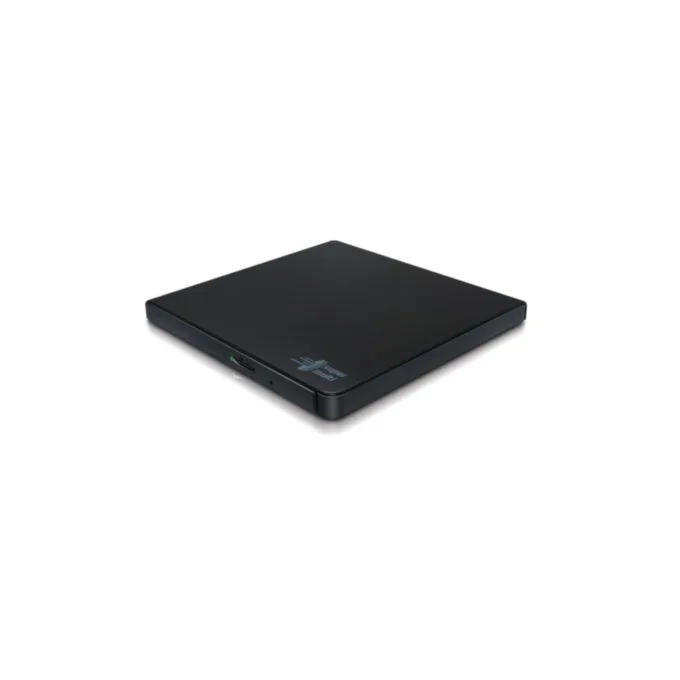 HLDS GP57EB40 Slim External DVD Writer - Black, USB 2.0, 8x Write, M-DISC — image 1