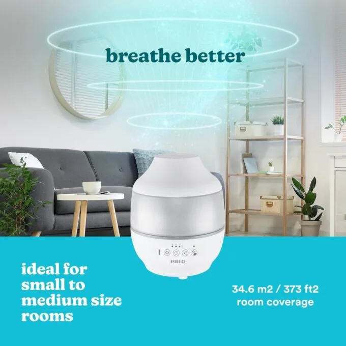 Homedics Air Humidifier - CM18 - TotalComfort Cool Mist Ultrasonic — image 2