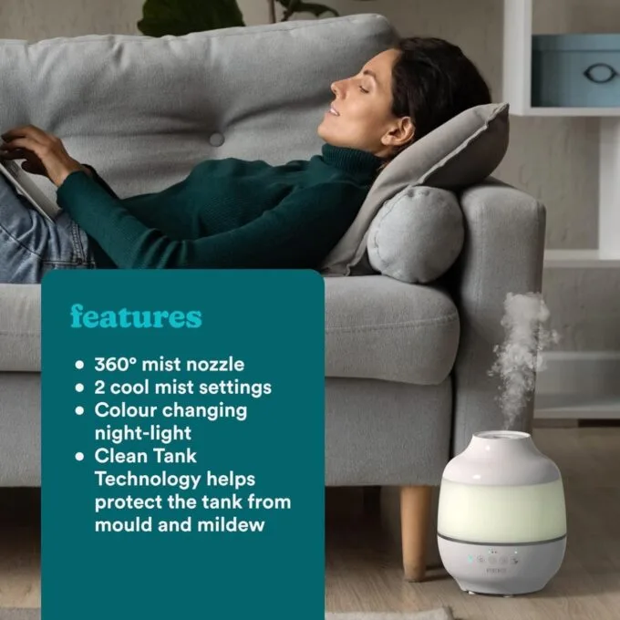 Homedics Air Humidifier - CM18 - TotalComfort Cool Mist Ultrasonic — image 7
