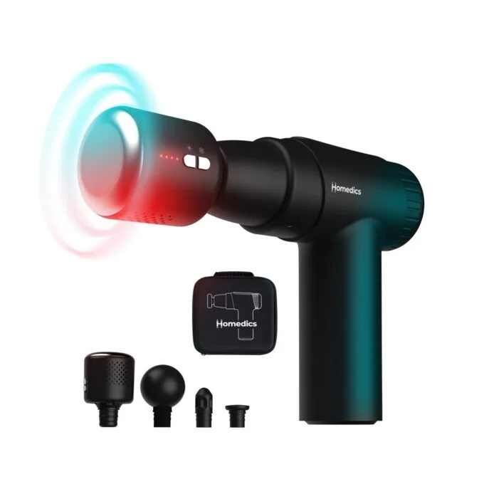 HoMedics Massage Gun Hot & Cold - PGM-43HC - NOVO Black — image 1