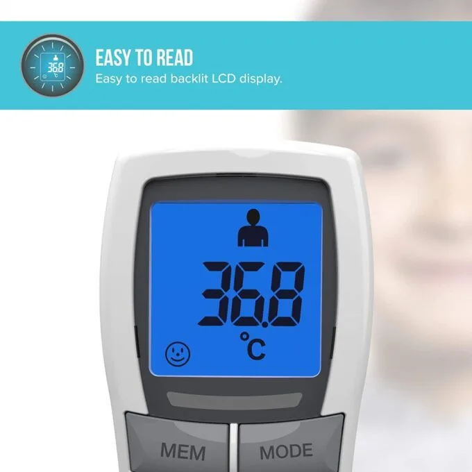 HoMedics No Touch Infrared Thermometer - TE-200 - No Touch Infrared Thermometer — image 4